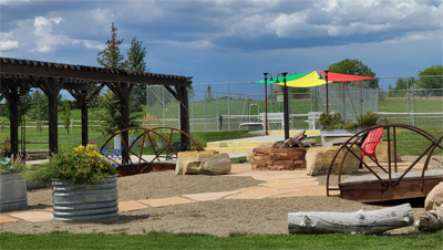 WestView RV Resort Outdoor Walkway